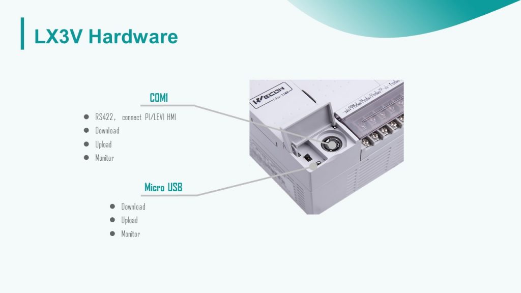 Руководство по интеграции ПЛК Wecon LX3V с панелями оператора Weintek по протоколу Mitsubishi 1